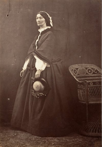 [Grevinnen Canning, Simla], 1861. av Jean Baptiste Oscar Mallitte