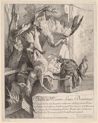 Frontispice av Jean Baptiste Oudry