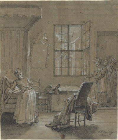 Sladder i bagasjerommet av Jean Baptiste Oudry