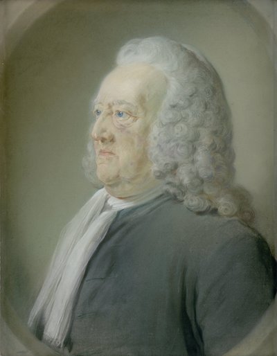 Arent van der Waeyen (1685-1767). Kjøpmann og råd i bystyret i Amsterdam av Jean Baptiste Perroneau