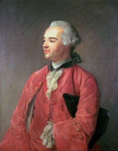 Portrett av Jacques Cazotte av Jean Baptiste Perronneau
