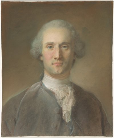 Portrett av en mann av Jean Baptiste Perronneau