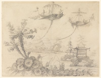 Chinoiserie Fantasy av Jean Baptiste Pillement