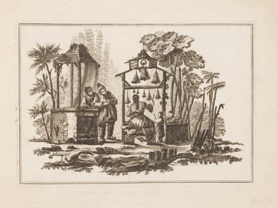Figure Playing Bells, from "Nouveau Cahier de Six Feuilles De Différents Sujets Chinois Historiés"   1298973   no       norwegian Successfully Translated  Original: American Consulate, Santiago de Cuba, c1911 Translat: American Consulate, Santiago de Cuba, av Jean Baptiste Pillement