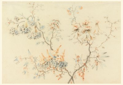 Blomstrende grener av Jean Baptiste Pillement