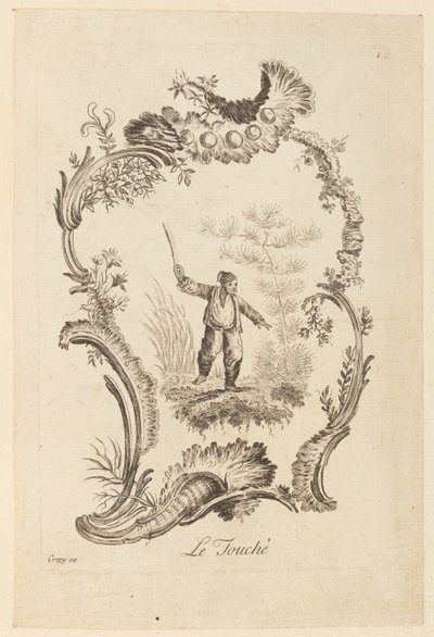 The Touch, fra "The Five Senses" av Jean Baptiste Pillement