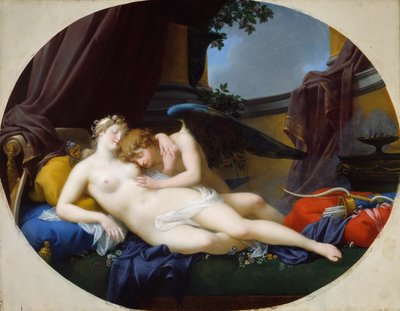 Amor og Psyche av Jean Baptiste Regnault