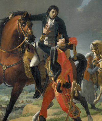 General Louis Charles Antoine Desaix døde i slaget ved Marengo 14. juni 1800 av Jean Baptiste Regnault