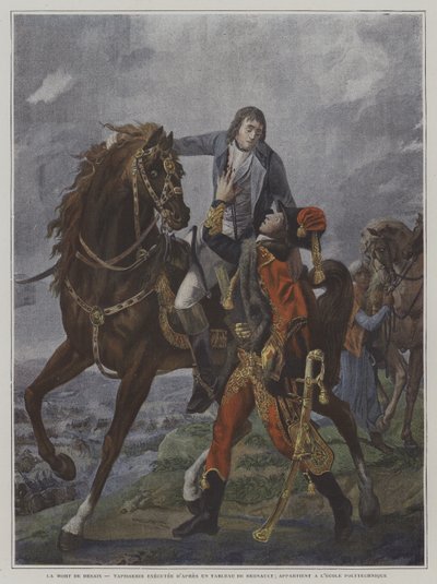 General Desaixs død i slaget ved Marengo, 1800 av Jean Baptiste Regnault