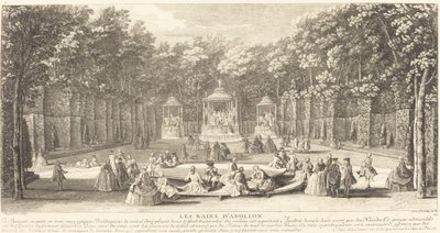 The Baths of Apollo av Jean Baptiste Rigaud