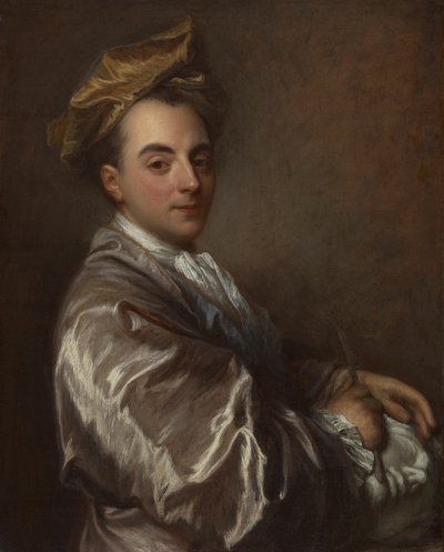 Portrett av en billedhugger av Jean Baptiste Santerre