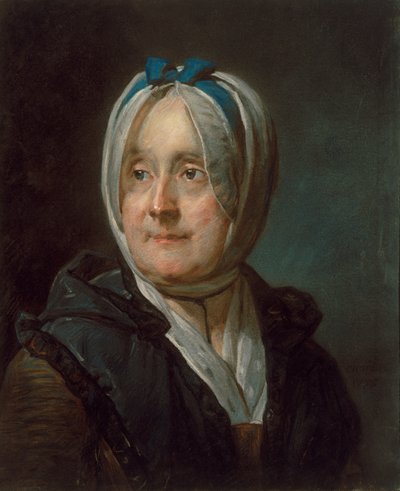 Portrett av Madame Chardin av Jean-Baptiste Simeon Chardin