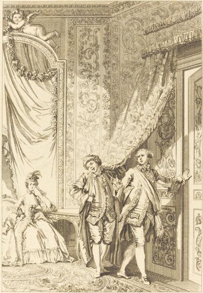 Det storslåtte av Jean Baptiste Tilliard after Jean Honoré Fragonard
