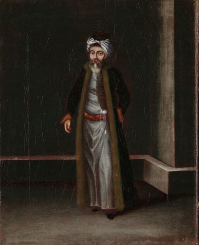 En jødisk pengeveksler av Jean Baptiste Vanmour (workshop of)