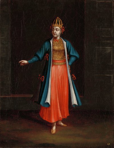 Kvinne fra den bulgarske kysten av Jean Baptiste Vanmour (workshop of)