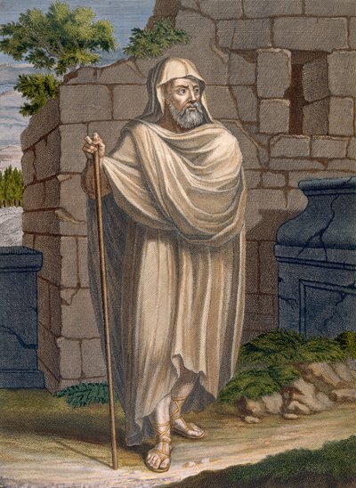 A Desert Arab, plate 94 fra 