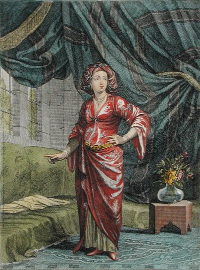 Gresk Woman in her Apartment, plate 68 fra 