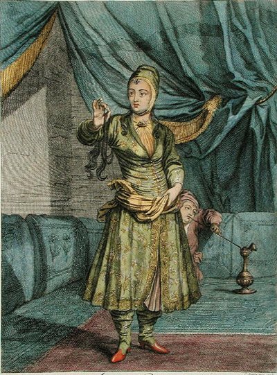 Persisk kvinne, plate 91 fra 