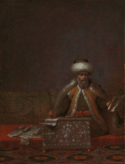 Reis Effendi, leder av kanselliet The Journey Effendi, leder av kanselliet av Jean Baptiste Vanmour