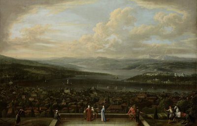 Utsikt over Istanbul fra den nederlandske ambassaden i Pera Utsikt over Istanbul fra den nederlandske ambassaden i Pera av Jean Baptiste Vanmour