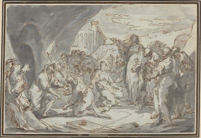 Oppreisningen av Lasarus av Jean Baptiste van Loo