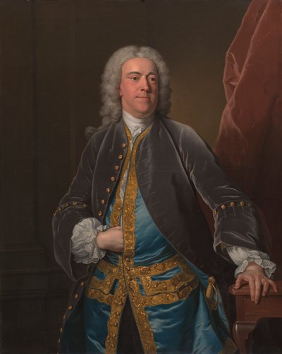 Rt. Ærede Stephen Poyntz, fra Midgham, Berkshire av Jean Baptiste van Loo