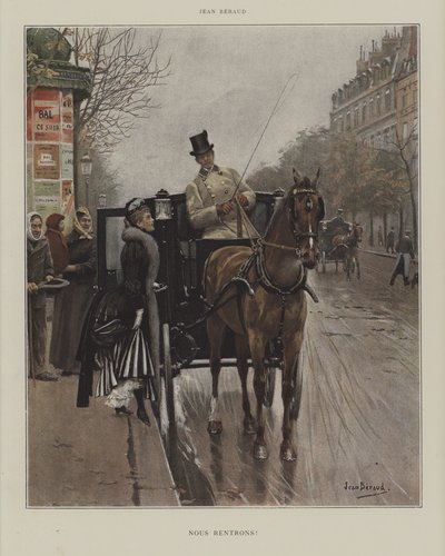 Vi skal tilbake! av Jean Beraud