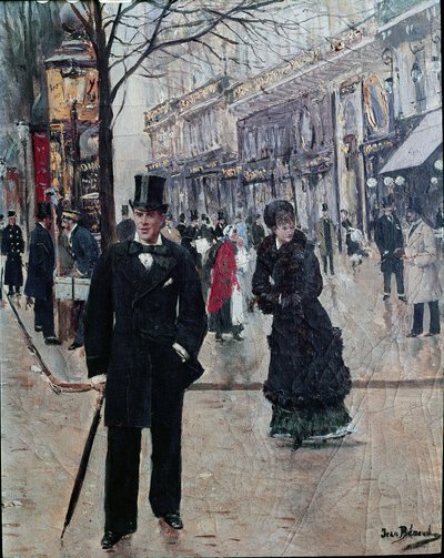 På boulevarden av Jean Beraud