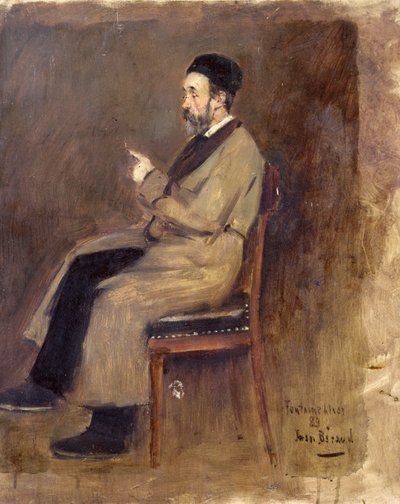 Portrett av J. J. Weiss (1827-1891) av Jean Beraud