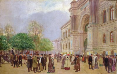 Utgangen fra salongen i Palais de L