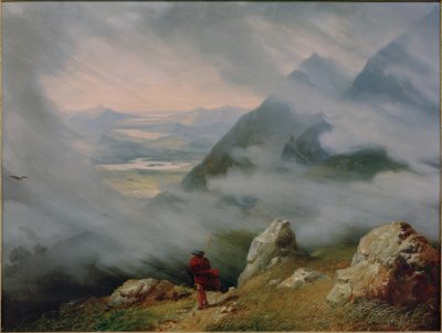 Landskap i Skottland av Jean Bruno Gassies