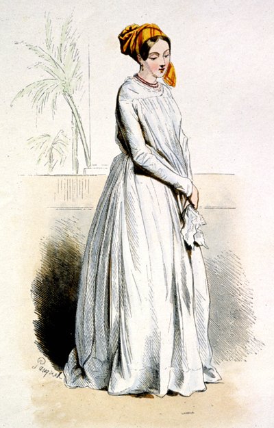 Kreolin aus Cayenne von Jean Charles (1800-79) Pauquet