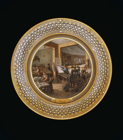 Komposisjon, ca. 1820-35 av Jean Charles Develly