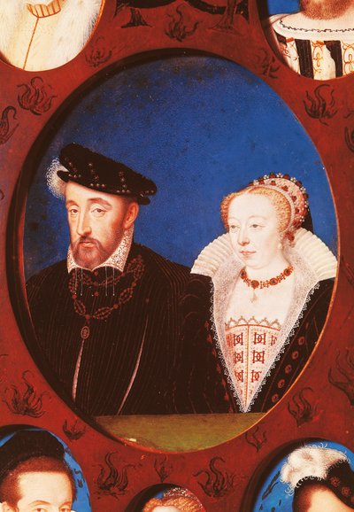 Portrett av Henry II av Frankrike (Saint-Germain-en-Laye av Jean Clouet