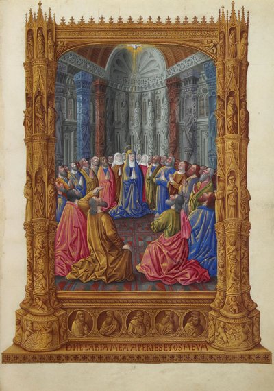 Très Riches Heures du Duc de Berry - pinse av Jean Colombe
