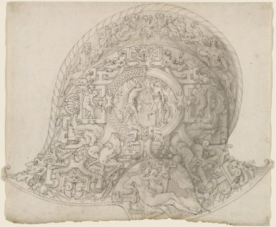 Design for en Burgonet hjelm av Jean Cousin the Elder