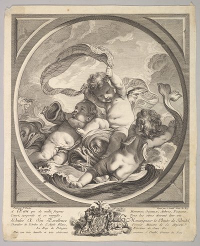 Vann, ca. 1748. av Jean Daullé