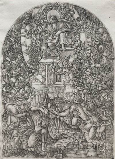 Apokalypsen: St. Johannes innkalt til himmelen av Jean Duvet