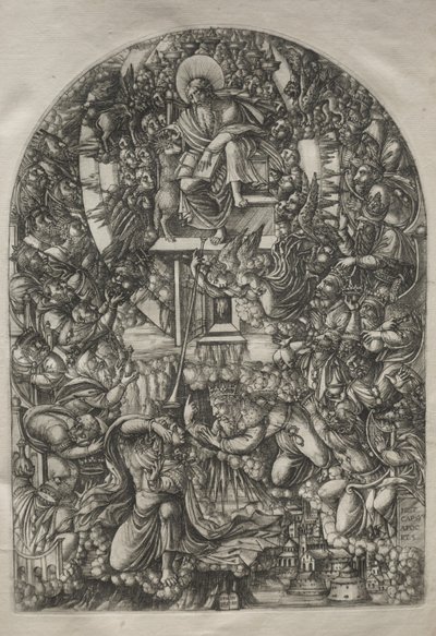 The Apocalypse: St. John kalt til himmelen, 1546-1556. av Jean Duvet