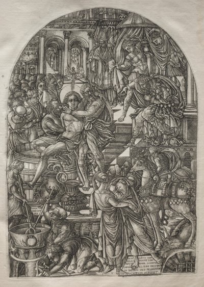 The Apocalypse: The Martyrium of St. John the Evangelist, 1546-1556. av Jean Duvet