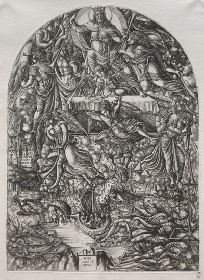 The Apocalypse: The Opening of the Seventh Seal, 1561. av Jean Duvet