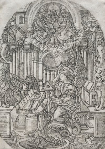 Apokalypsen: Johannes evangelistens åpenbaring. av Jean Duvet