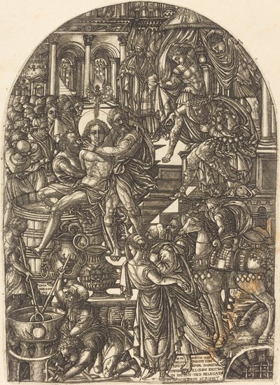 The Martyrdom of Saint John the Evangelist   1231470   no       norwegian Successfully Translated  Original: De Laars (original title on object) Translat: De Laars (original title on object) 1396240 no norwegian Successfully Translated Original: Square Hou av Jean Duvet