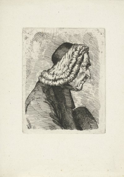 Portrett av Francois-Philippe Mesenguy av Jean Duvivier (attributed to)