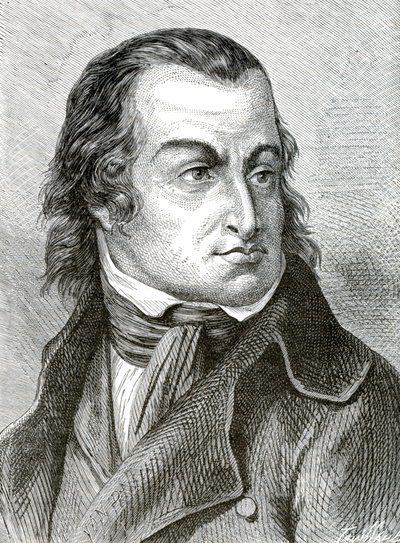 Antoine Fouquier-Tinville, den franske revolusjonen av Jean Edouard Dargent