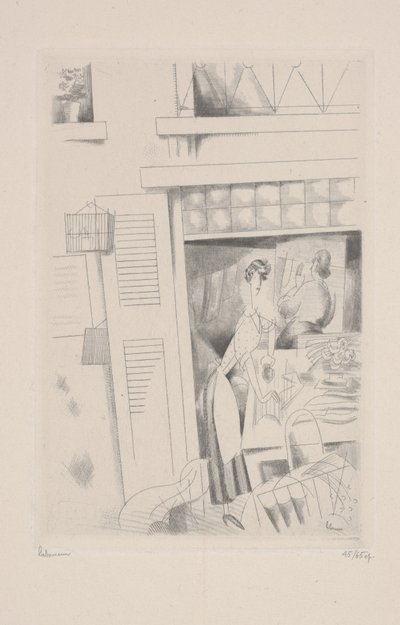 Die Wäscherin von Jean Emile Laboureur