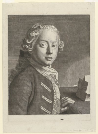 Portrett av Henry Frederick, hertugen av Cumberland Portrett av Hendrik Frederik, hertug av Cumberland av Jean Etienne Liotard (attributed to)