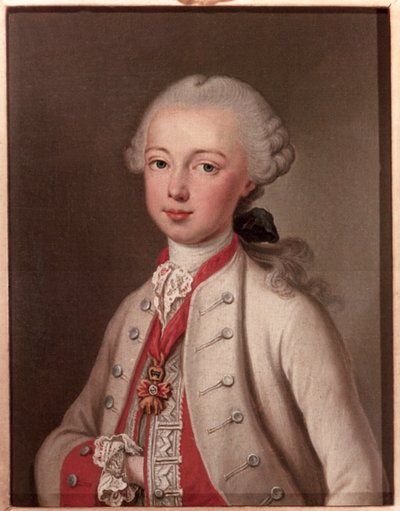 Leopold II (1747–92) Den hellige romerske keiser og storhertug av Toscana, 1762 av Jean Étienne Liotard