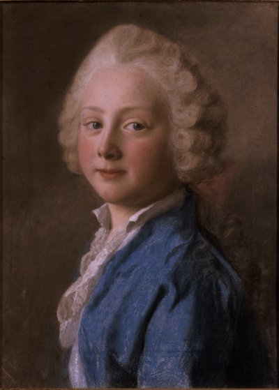 Portrett av prins Frederick av Saxe-Gotha-Altenburg, 1746 (pastell) av Jean Étienne Liotard