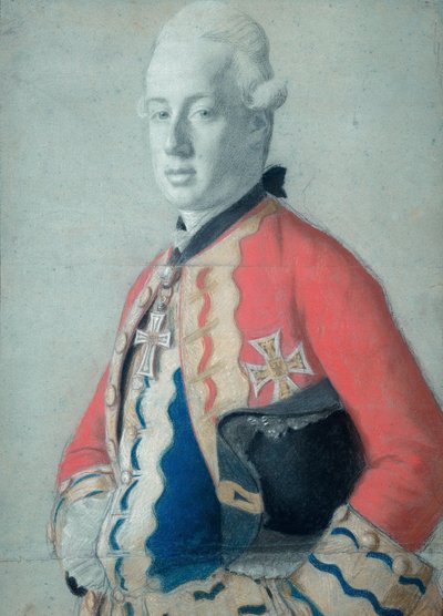 Portrett av erkehertug Maximilian Franz av Østerrike (1756-1801), senere erkebiskop og kurfyrst av Köln og prinsbiskop av Münster av Jean Étienne Liotard